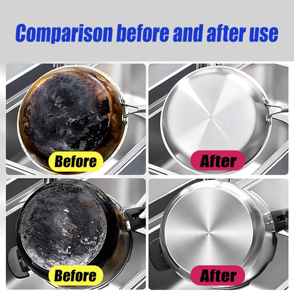 KJM Multi-Purpose Metal Polishing Paste - Chrome Plating & Oxidation Remover, Fast-Acting Metal Repair Cream for Automotive, Mot