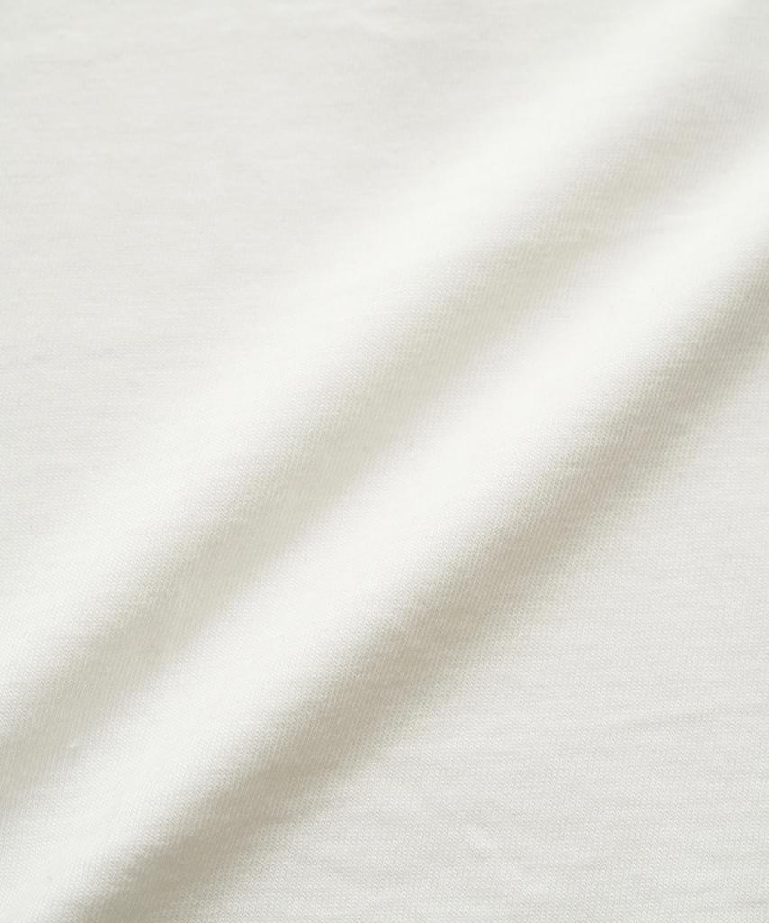 Deobanes Diana Chain Stitch Logo T-Shirt_White