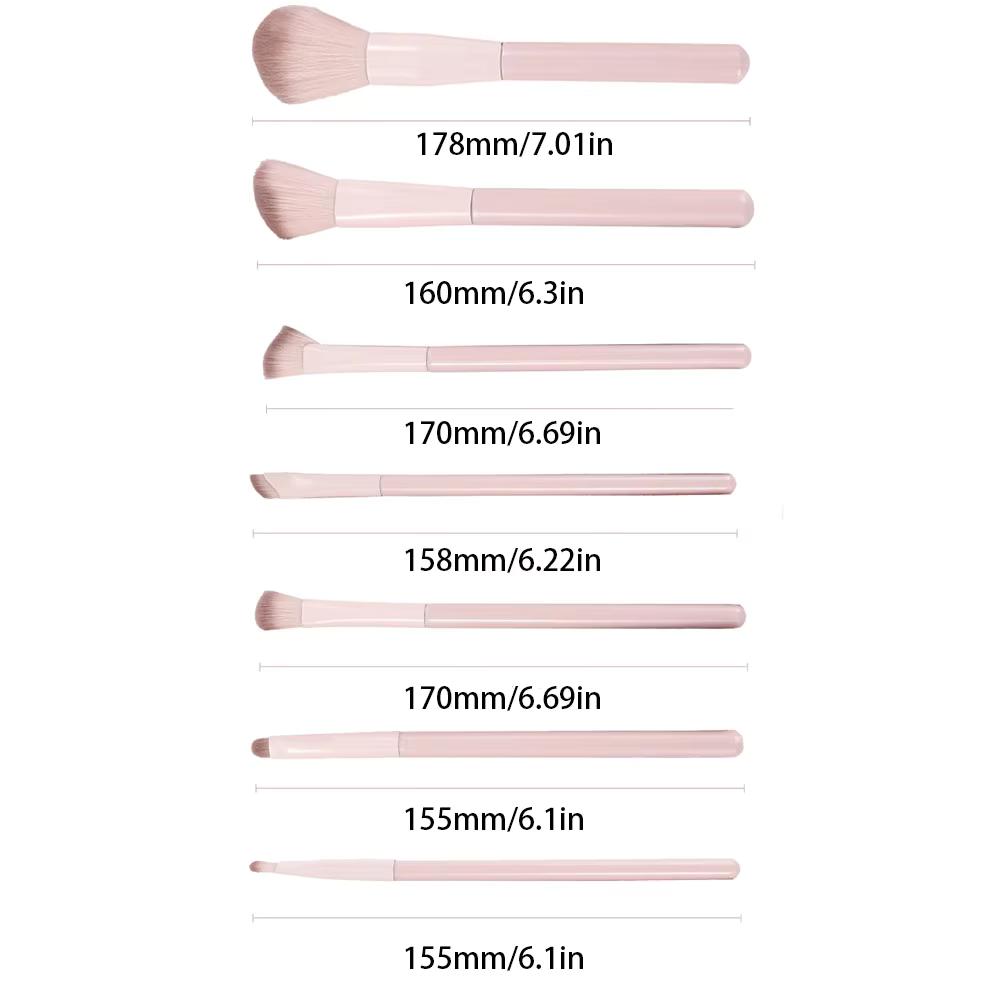 13 PCS Full Set Soft Makeup Brush Kit with Powder, Blush, Foundation, Eyeshadow Brushes