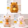 Coin Persimmon Gold Duck Capybara Plush Toy Animal Stuffed Doll Decorations