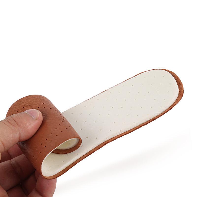 Sheepskin Latex Perforated Insoles for Men, Women, and Children - Soft, Random Colors for Running Shoes