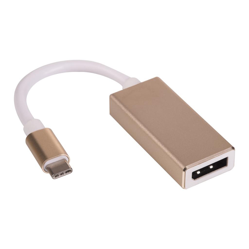 Konwerter USB C 3.1 DisplayPort Akyga AK-AD-56 Adapter DP 4K MacBook kabel 15cm