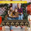 3Pcs Happy New Year Tablecloths,Black and Gold Table Covers Disposable Plastic Waterproof Tables Cover for 2026 New Year Table Supplies