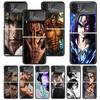 A-Attack On T-Titan Eren Yeager Print Case For Samsung Galaxy Z Flip 3 4 5 6 7 5G Phone Shell Flip7 Flip6 Flip5 Flip4 Flip3 Patt