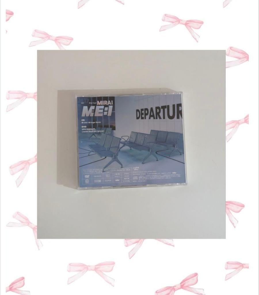 [USED] ME:I 2024 Debut Single MIRAI CD DVD All
