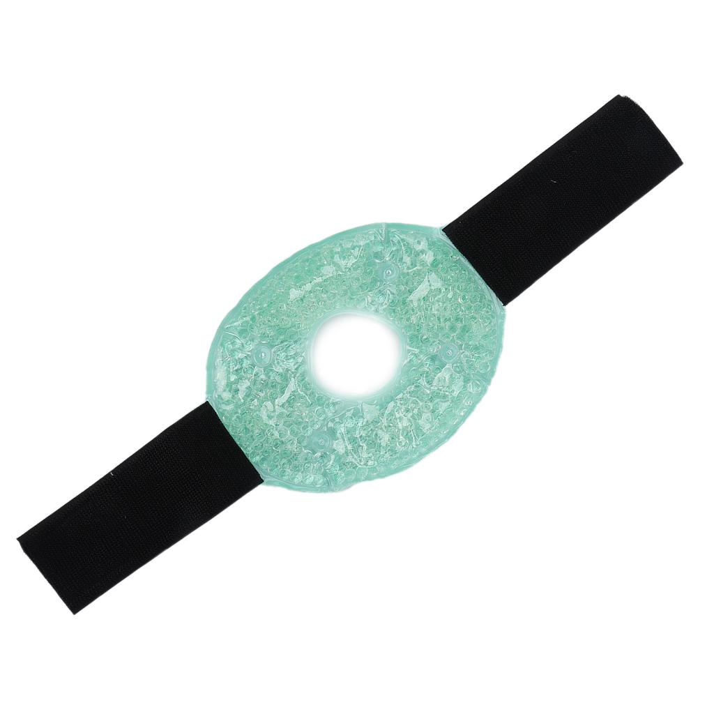 Cooling Gel Knee Pack Reusable Hot Cold Compress Gel Ice Pad Bag for Pain ReliefGreen