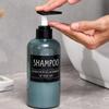 Travel Refillable Bottles Set Shampoo Dispenser Pump Bottle Round Shoulder Lotion Body Wash Hand Soap Container Plastic Portable 100ml/250ml