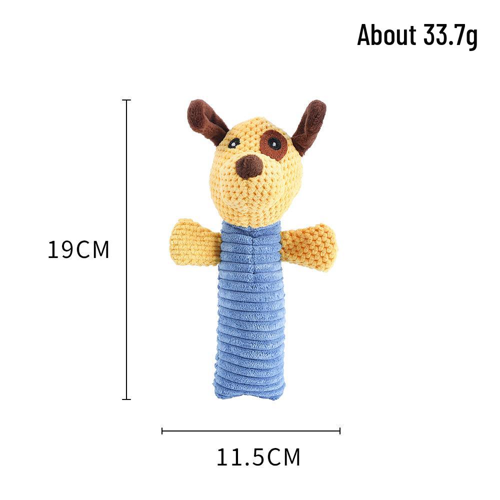 Popular Plush Pet Toy Set - Durable, Sounding Chew Toys for Dogs & Cats, Self-Entertainment & Boredom Relief