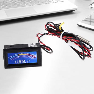 Digital Thermometer LCD Display PC Case Incubator Temp Meter 4 Pin Power Supply Pointer Display Thermometer for Computer Laptop