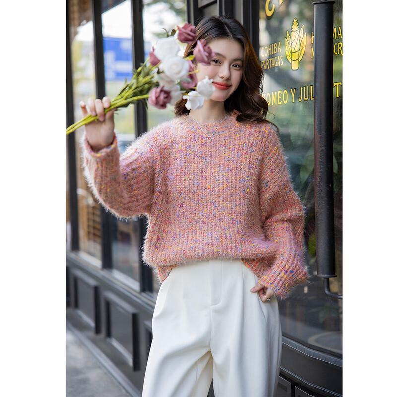 Mokana Women's Urban Casual Long Sleeve Knit Top