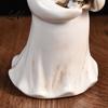 Vintage Style Ghost Statue Halloween Figurine with Skull Resin for Tabletop Decor Creative Holiday Gift Friends Retro Gothic Ornament Home