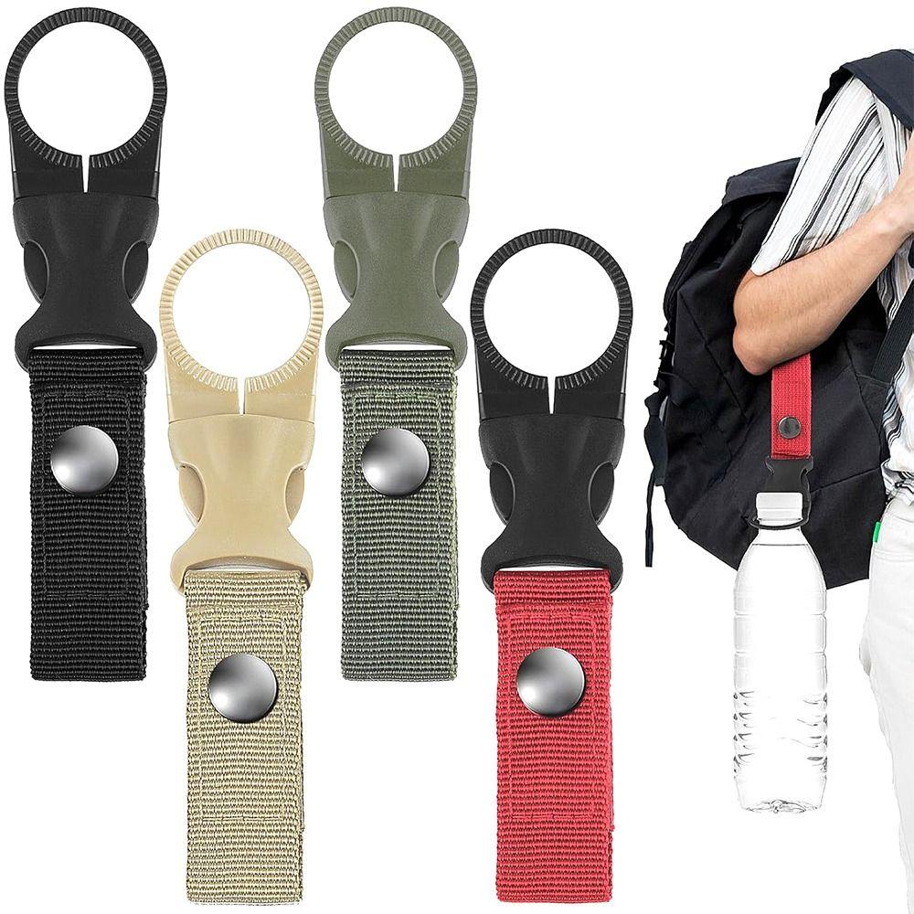 Webbing Water Bottle Buckle Holder Hanging Clasp Backpack Bottle Hanger  Travel Hiking