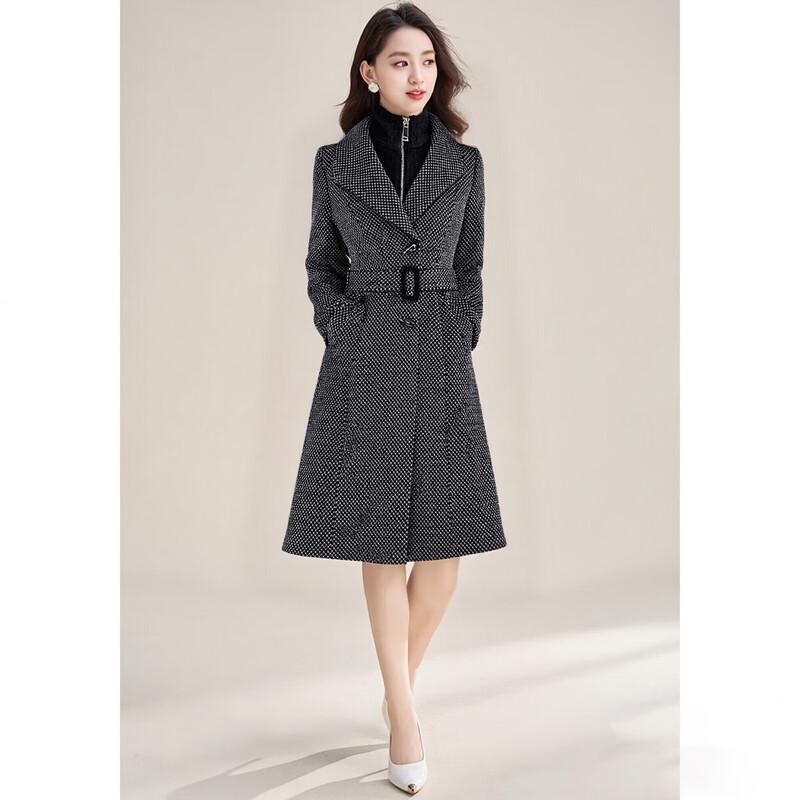 

Women s Faux Two-Piece Stand Collar Padded Winter Coat 3XL
