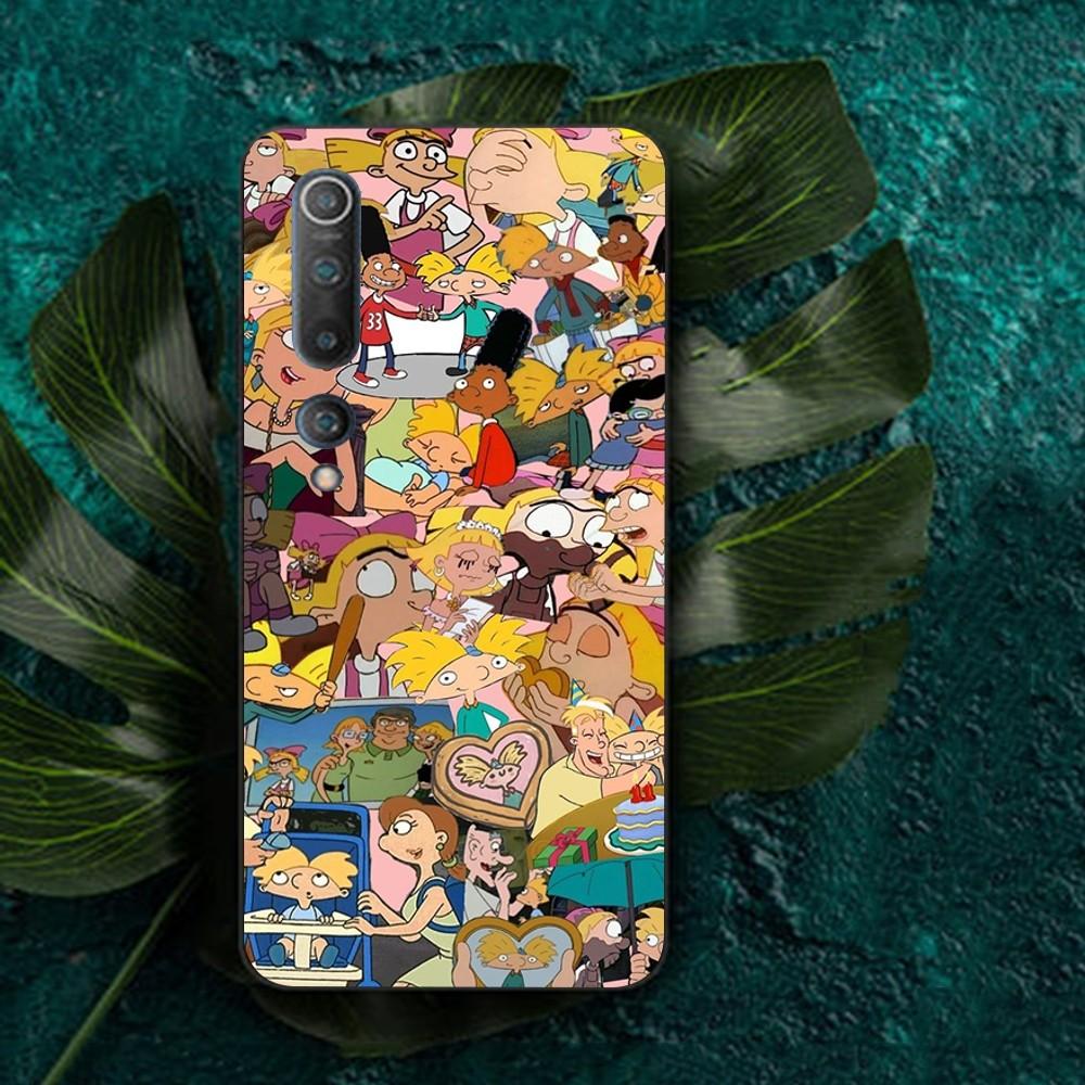 Hey Arnold Phone Case For Redmi Note 4 X 5 A 6 7 8 T 9 9S 10 11 11S 11Epro Poco M3 Pro