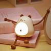 Cartoon Night Light Mini DIY Table Reading Lamp Novel Animal Desktop Decorative Ornaments Lamp Bedroom Decor Gifts For Children