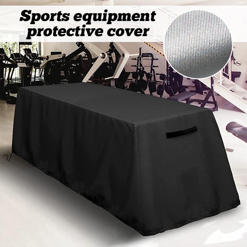Exercise Bench Cover Oxford Cloth Dustproof Sit-up Board Cover Waterproof UV Protection Fits Most Small Fitness Benches
