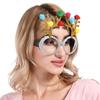 Merry Christmas Glasses Frame Christmas Costume Eyeglasses Christmas Sunglasses Kid Adult Christmas Party Favors Supply