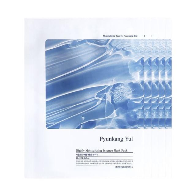 Pyunkang Yul - Highly Moisturizing Essence Mask Pack Bundle Set 25ml x 5 sheets