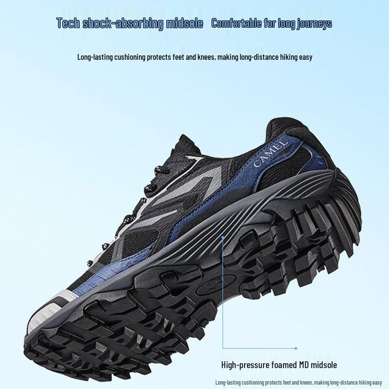 Camel Men's G16B693062 Breathable Anti-Slip Hiking Shoes