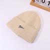 Autumn and Winter Wool Hats for Men and Women Korean Style Versatile Couples Cold Hats Simple Street Ear Protection Warm Knit Hat