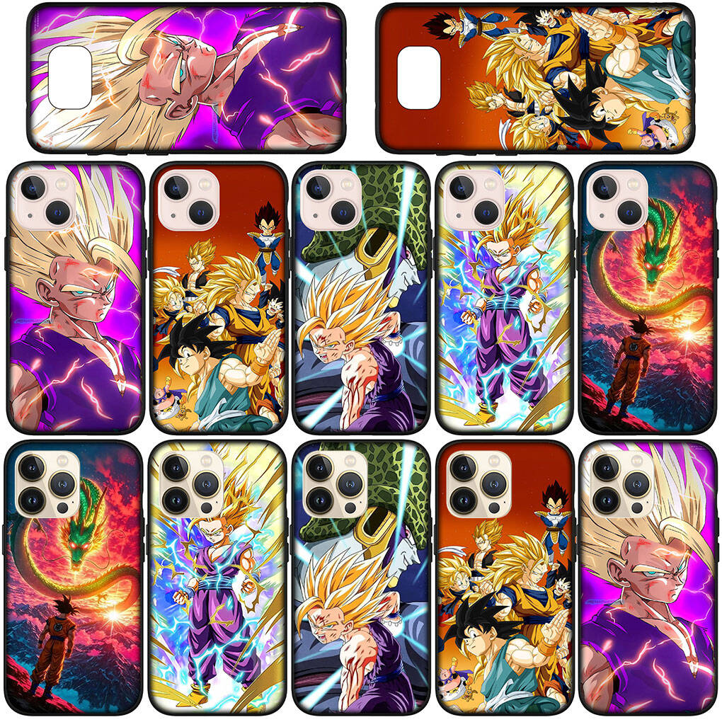 Phone Case for iPhone 17 15 16 Plus Redmi Note 14 12 11 13 Pro Max Huawei P30 P20 Lite OPPO A60 A40 A80 A54 Super Dragon Son Gokus Ball Gohan Cover