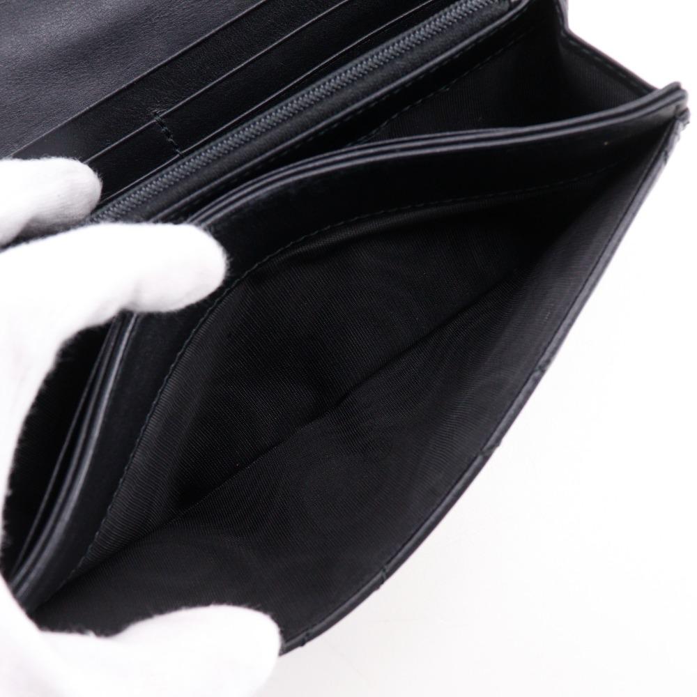 GUCCI GG Marmont Purse 443436 black Calfskin Women Used