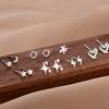 925 Sterling Silver Hypoallergenic Stud Earrings for Women Moon Star of David Maple Leaf Heart Lightning Earrings S999 Jewelry
