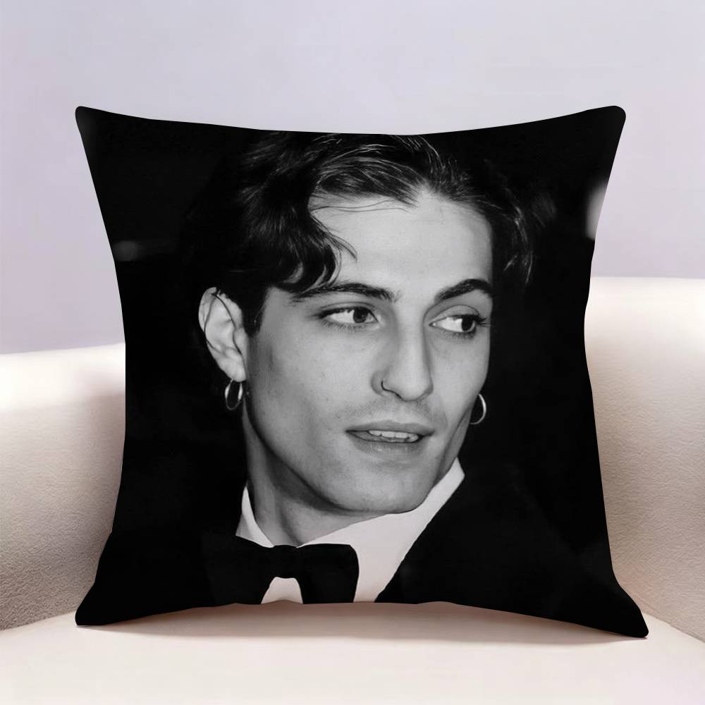 MManeskin DDamiano David Doublesided print Pillow Case Pattern Printed Pillowcase For Living Room Sofa Cushion Cover