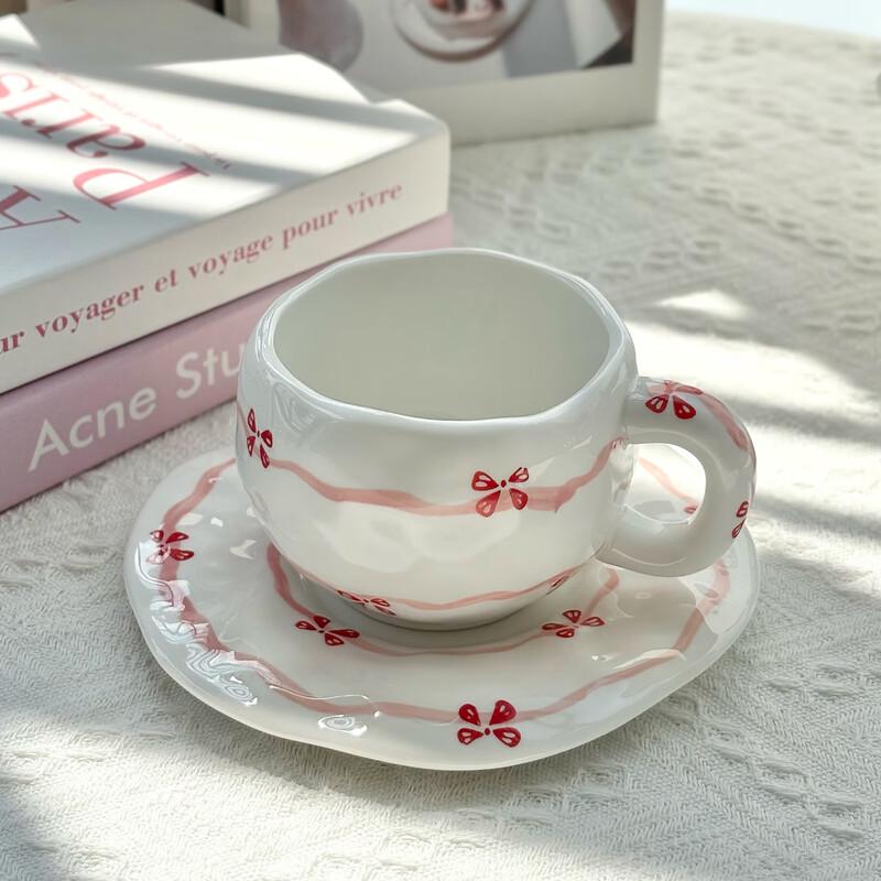 

Ceramic Coffee Cup and Saucer Set