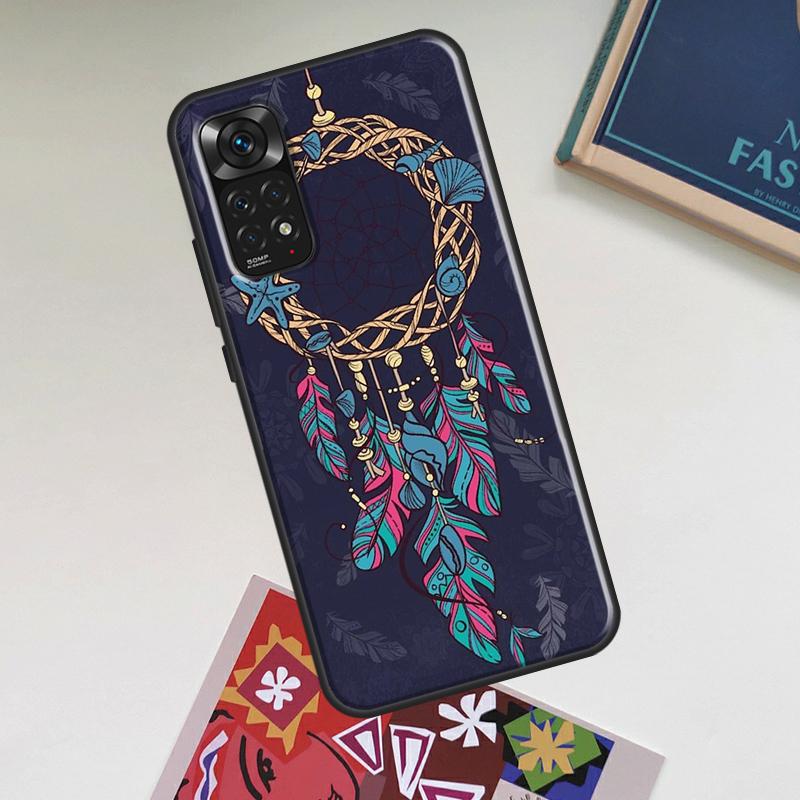 Dream Catcher Case For Xiaomi Redmi Note 14 Pro 13 12 11 9 10 15 Pro Plus Redmi 15 C 14C 13C 10C 12C Cover