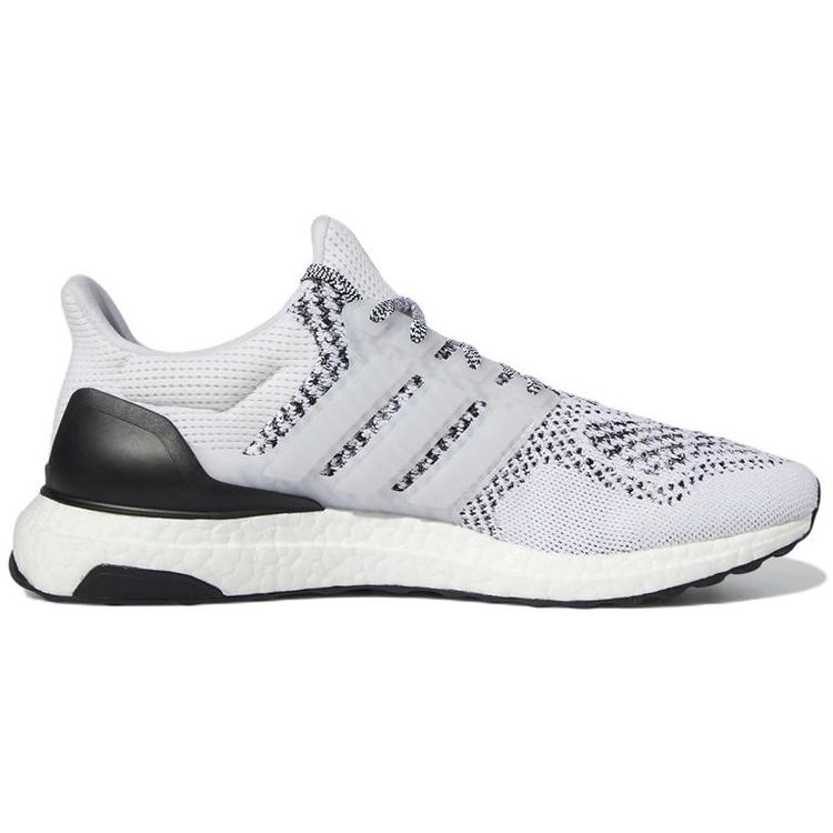 adidas UltraBoost 1.0 DNA Weiß Schwarz Unisex Sneaker Wolkenweiß Kerngrün GZ0449