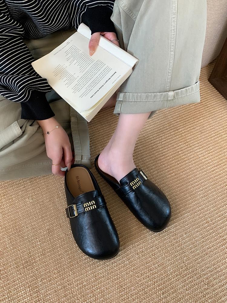 

Fashion Women Durable Comfortable Women Outdoor Sandals Spring Summer Slip on Flat Beach Slides Daily Shoes Zapatos Mujer INS Hot Sale 35