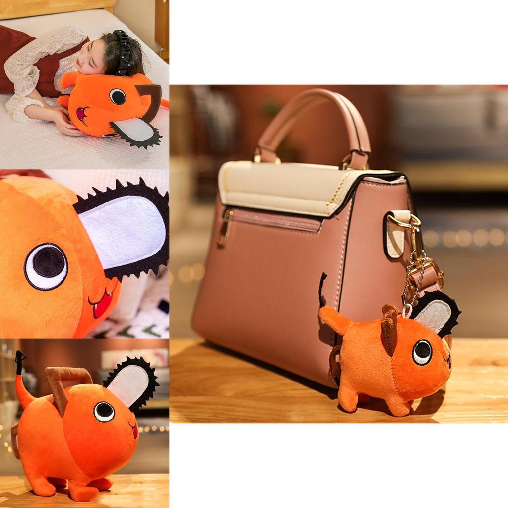 Chainsaw Man Pochita Plush Toy Stuffed Doll For All Ages Soft Squishy Non-toxic Materials Birthday Xmas Gift