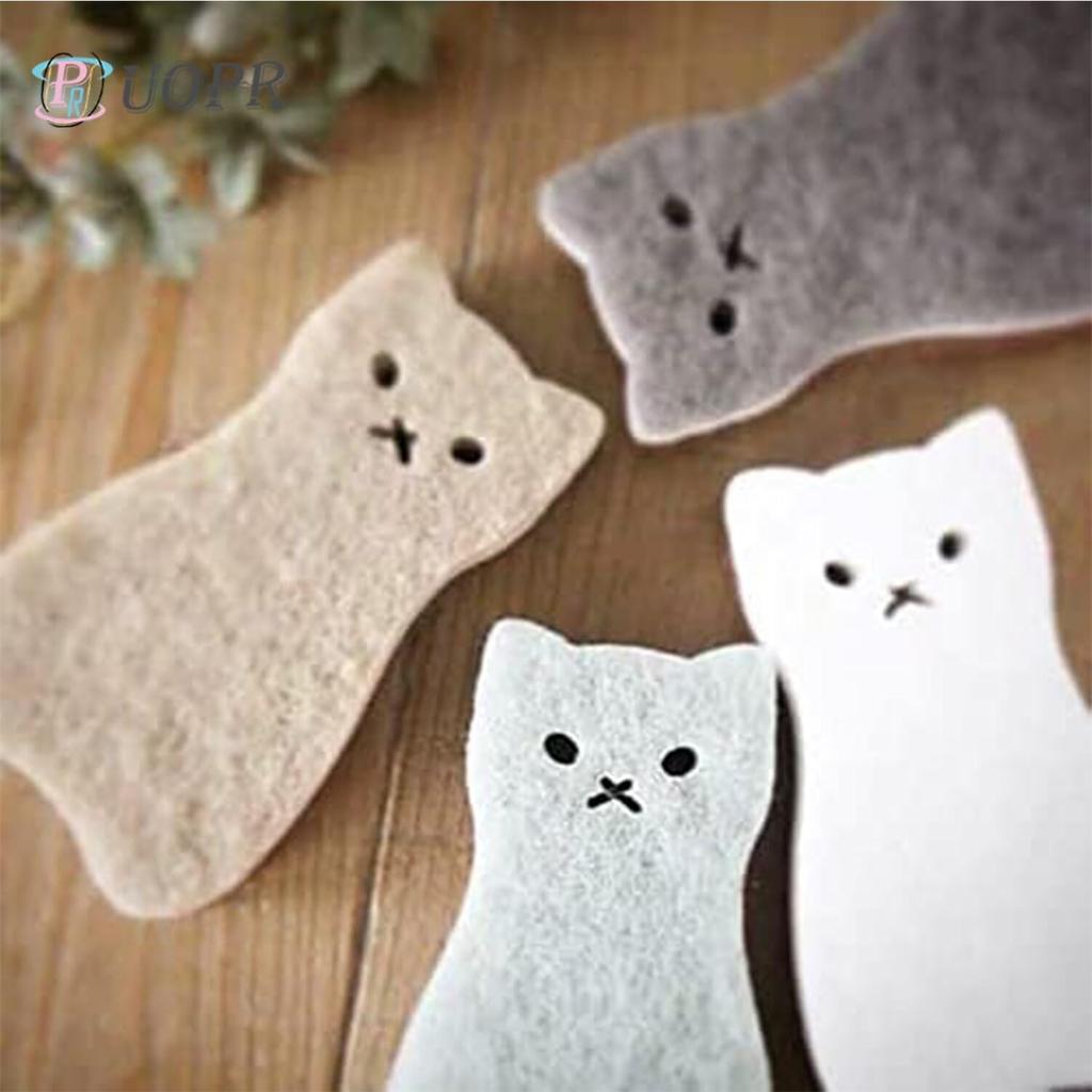 UOPR Cat Sponge Kitchen Sponge Cat Set Soft Antibacterial Type For Kitchen Use For Oil Stains 12-Piece Long-Lasting