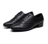 Pantofi de Dans Bărbați Pantofi de Dans Latin Ballroom Talpă Moale Piele Neagră Pantofi Jazz Pentru Băieți Tocuri 2.5cm Pantofi de Antrenament Petrecere Dans