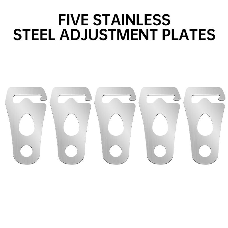 304 Stainless Steel Wind Buckle,tent Adjuster, Wind Buckle Camping Rope Buckle,tent Fastening Accessories Tent Quick Knot Buckle