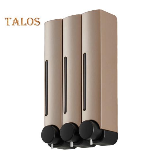 

Диспенсер для мыла для душа, настенный дозатор для шампуня и кондиционера, герметичный, легко наполняется, бутылка для шампуня 3pcs шампанского