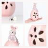 KADAX Easter Bunny Figurine On Egg Ceramic