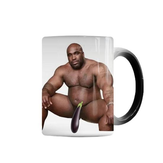 301-400 ml kaffekrus Matkvalitet BPA-fri varmebestandig bruddsikker morsom drikke tekopp drikkekrus Nyhet Gag-gave