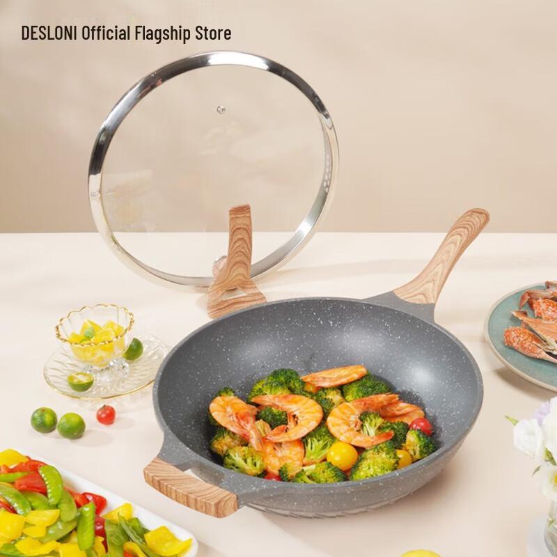 DESLON Maifan Stone Non-Stick Wok