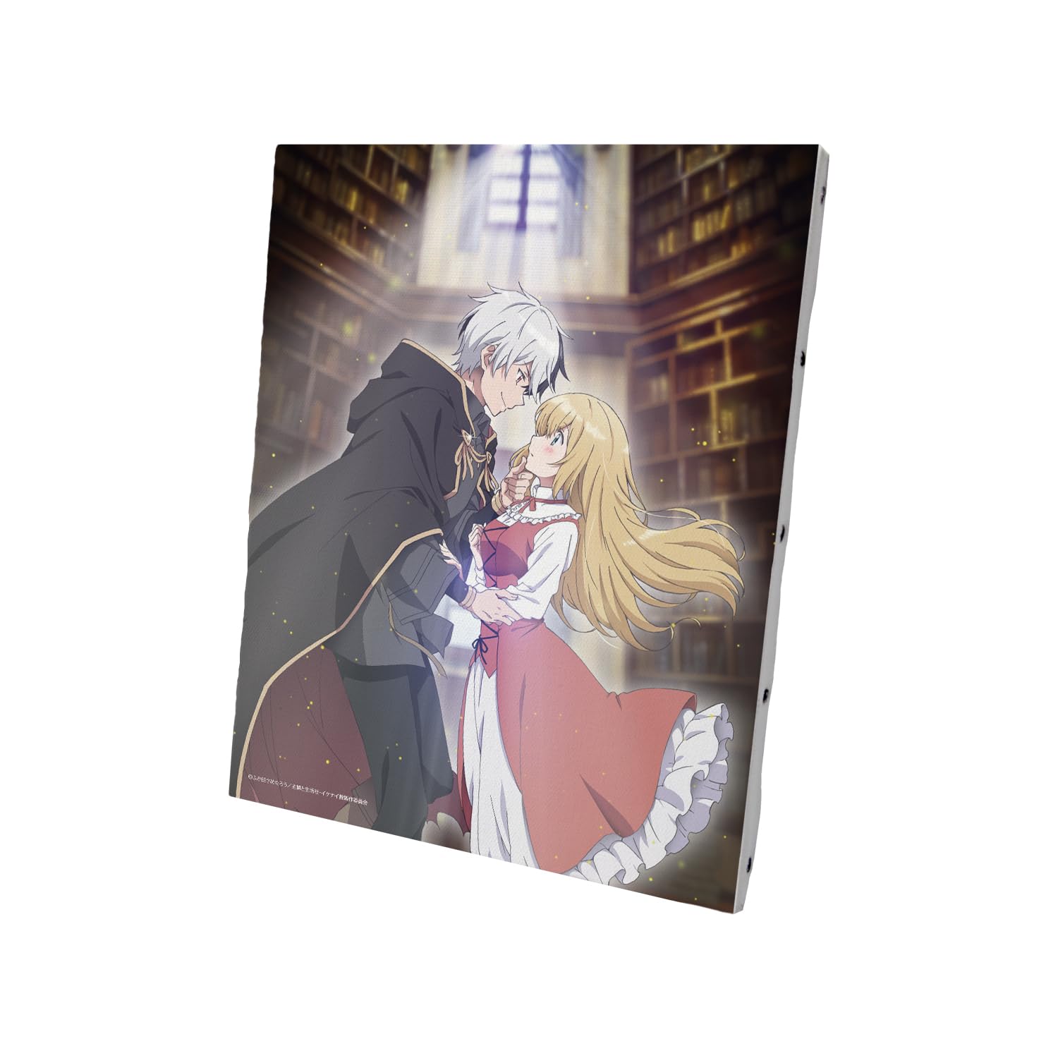 

TV anime [I picked up a young lady whose engagement was broken off and taught her naughty things] Teaser visual canvas board