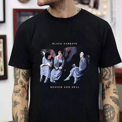 Black Sabbath Heaven And Hell Zwart T-shirt
