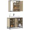 VidaXL Set of Bathroom Furniture 2 Pcs Sonoma Oak 3300911