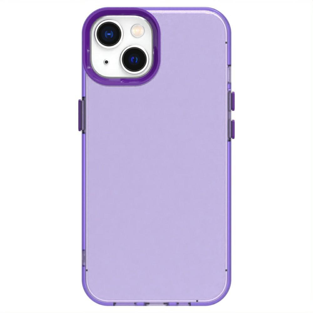 Candy Series For iPhone 15 Case PC+TPU+PET Anti-Drop Phone Cover