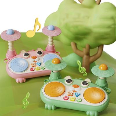 Beating Drums Children's Intelligence Drum Music Light Music Children Drum Toy  Toddler Educational
