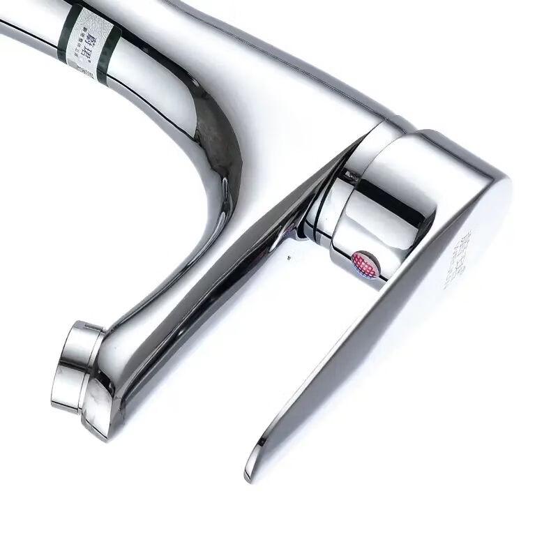 Wei Jun Brass Bathroom Basin Faucet