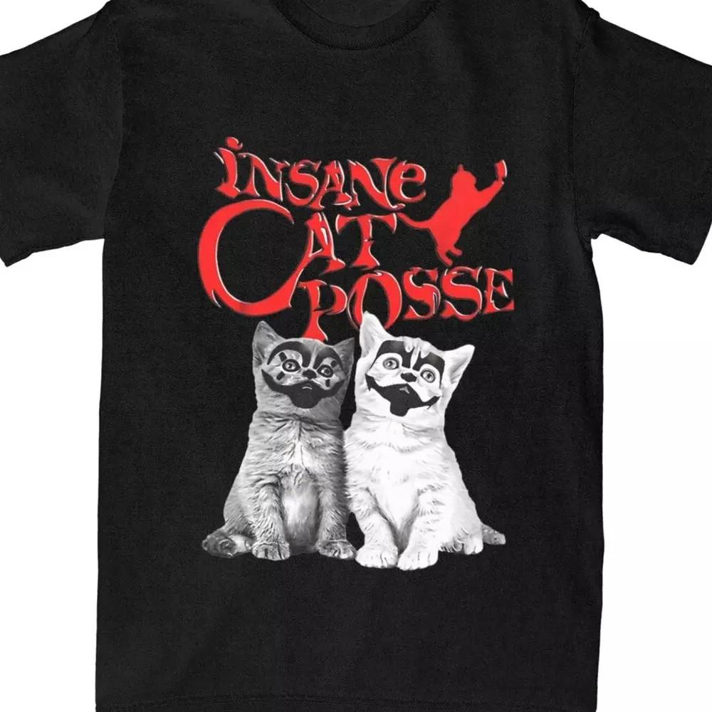 FUNNY CAT Insane Clown Posse Band TOur T Shirt Full Size S-5XL Unisex T-Shirt M