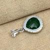 Onix verde Gemstone Handmade 925 Solid Sterling Silver Jewelry Pandantiv unic pentru ea
