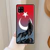 Turk Wolf Turkey Flag Case For Samsung Galaxy A06 A05 A16 A26 A36 A56 A33 A32 A52 A15 A53 A13 A34 A54 A14 A35 A55