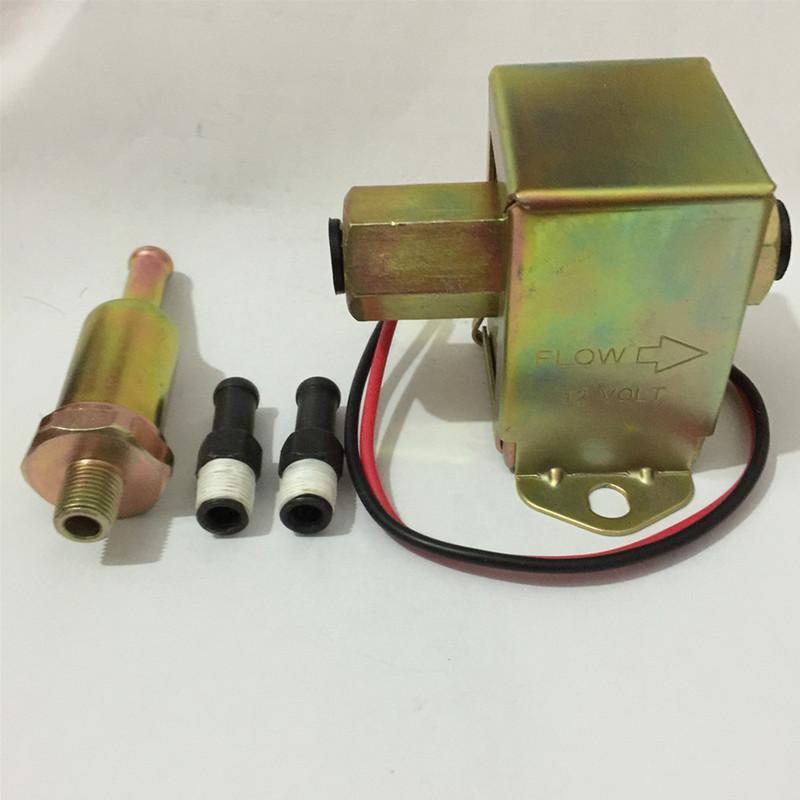 Diesel Benzin 12V Facet Roter Oberteil Quadratisch Elektrische Kraftstoffpumpe 40104 40106 40107 P502 Niederdruck Extern für Ford Vergaser